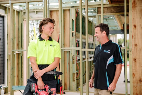 Apprentice on site with Employer Apprentice on site with Employer